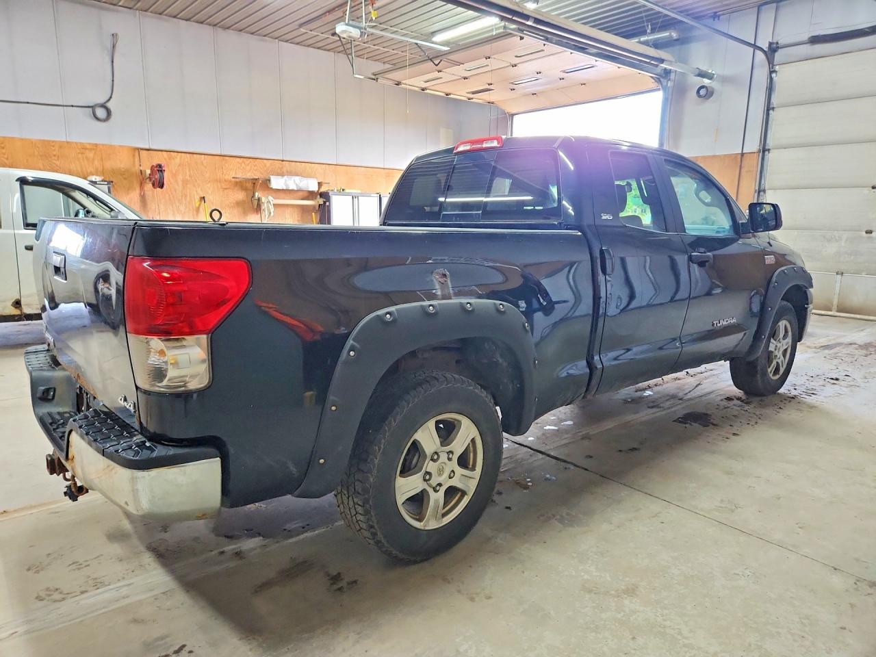 2008 Toyota Tundra Sr5 Black vin: 5TBBV54118S491240