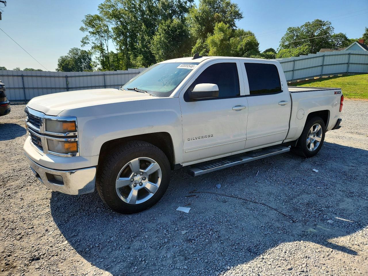 2015 Chevrolet Silverado C1500 Lt White vin: 3GCPCREC0FG258763