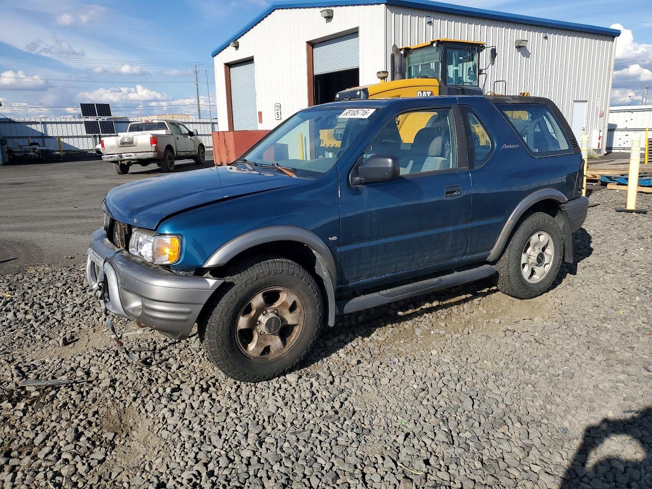 2000 Isuzu Amigo Blue vin: 4S2CK57W8Y4336499