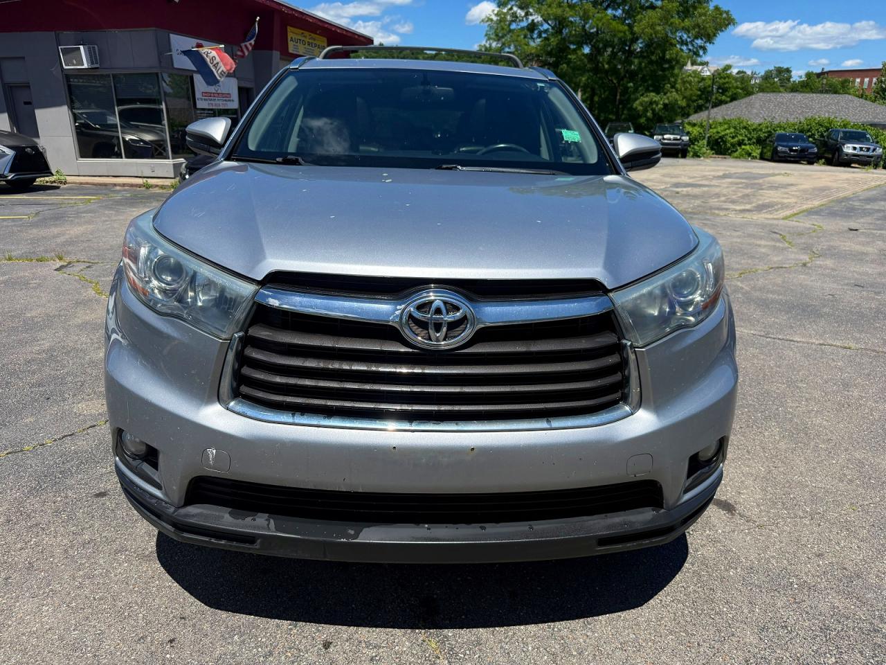 2015 Toyota Highlander Xle Silver vin: 5TDJKRFH3FS075698