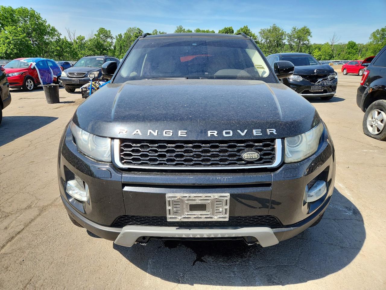 2013 Land Rover Range Rover Evoque Pure Premium Черный vin: SALVR2BG1DH718125