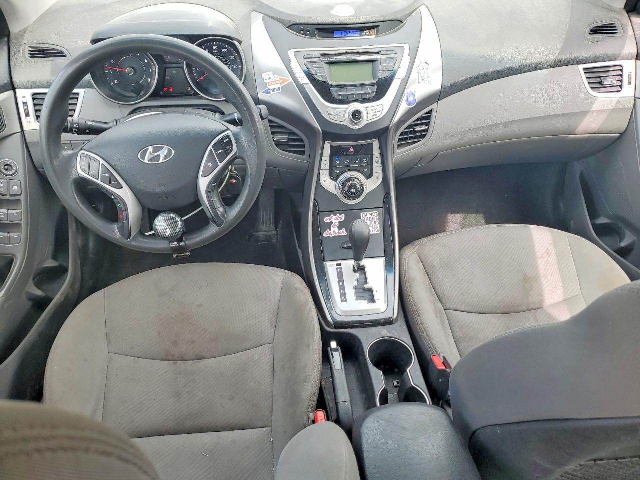2013 Hyundai Elantra Gls Silver vin: 5NPDH4AE5DH154157