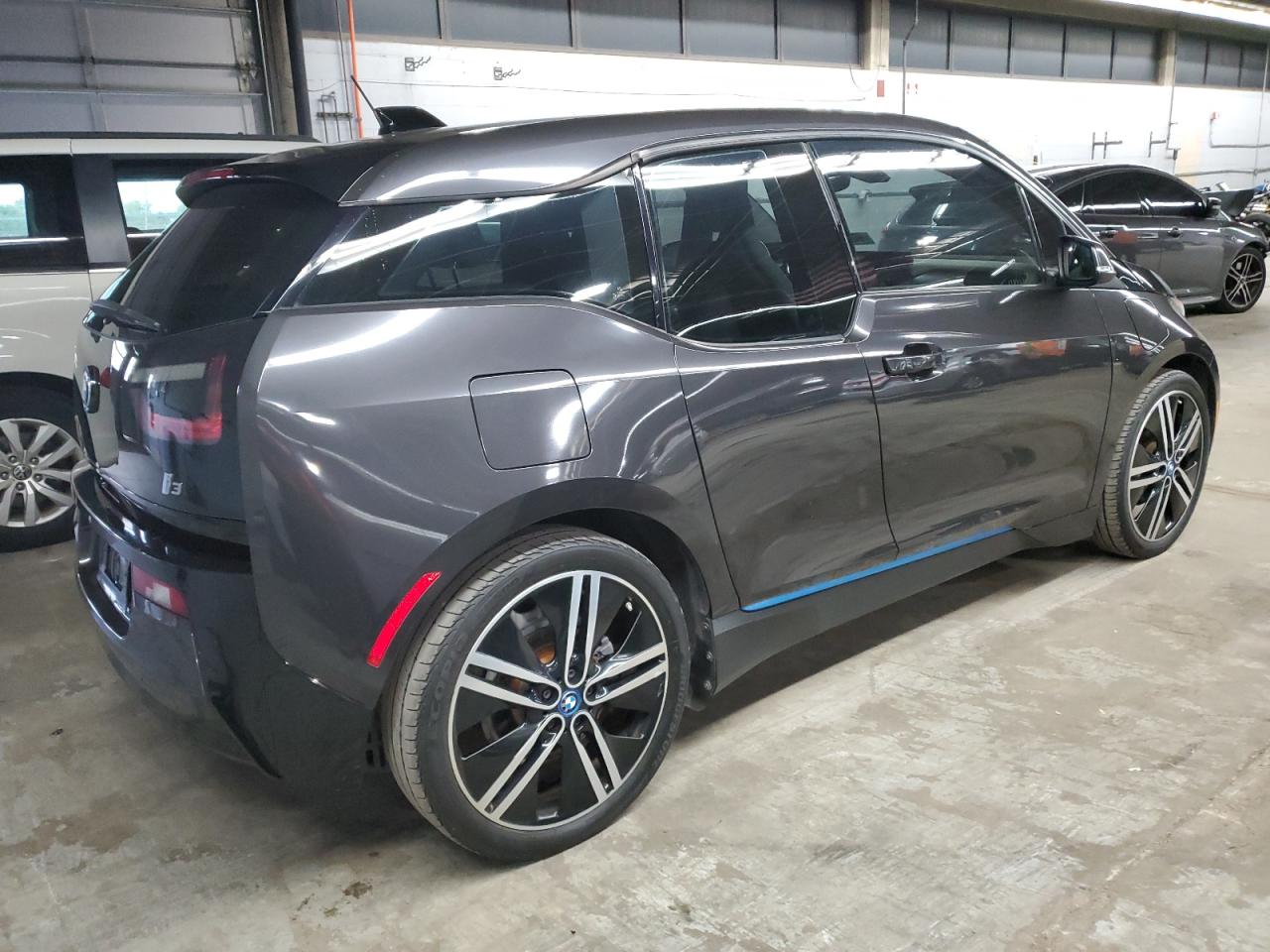 2014 Bmw I3 Rex Gray vin: WBY1Z4C59EV275996