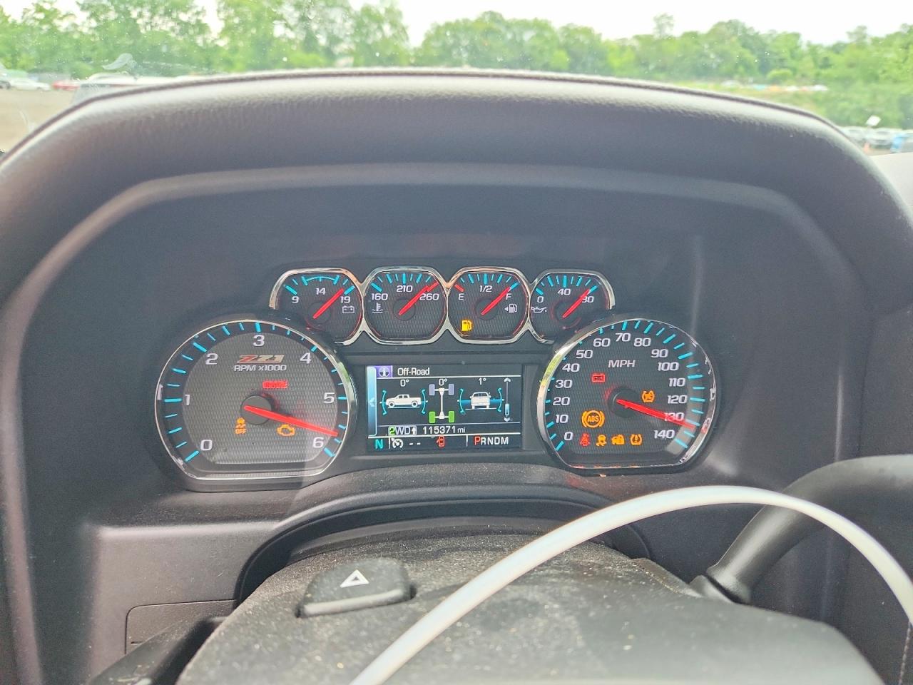 2015 Chevrolet Silverado K1500 Ltz Black vin: 1GCVKSEC5FZ277651