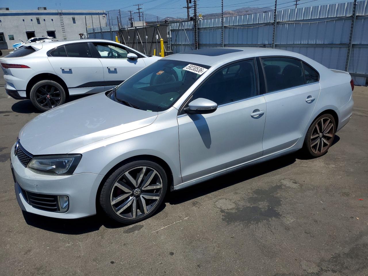 2013 Volkswagen Jetta Gli Silver vin: 3VW4A7AJ0DM210239