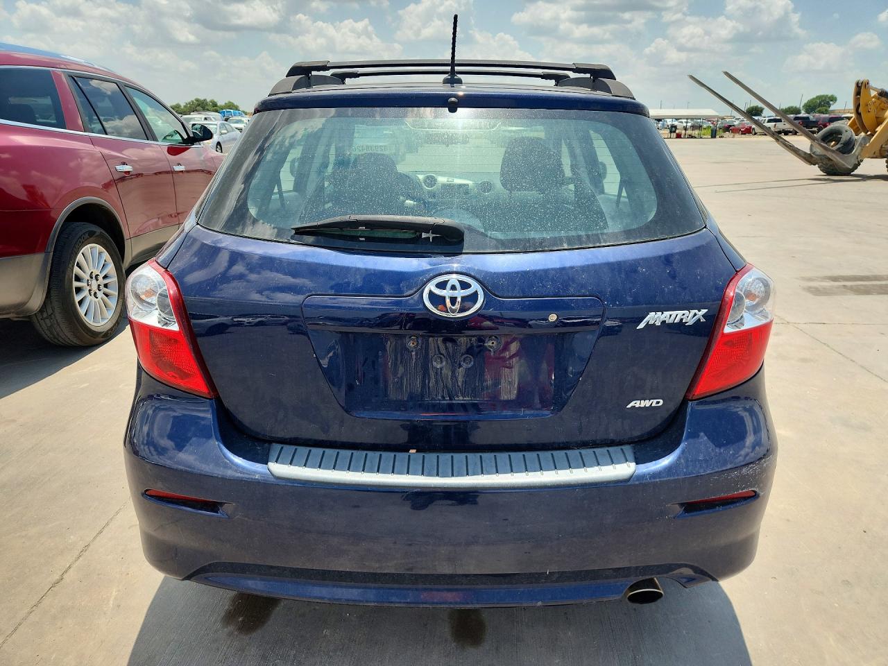 2011 Toyota Corolla Matrix S Blue vin: 2T1LE4EE8BC020659