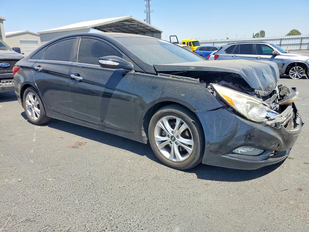 2012 Hyundai Sonata Limited Black vin: 5NPEC4ACXCH490516