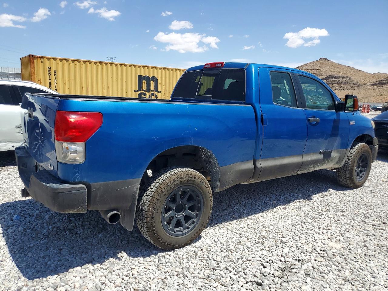 2008 Toyota Tundra Grade Синий vin: 5TBBV54108S513292