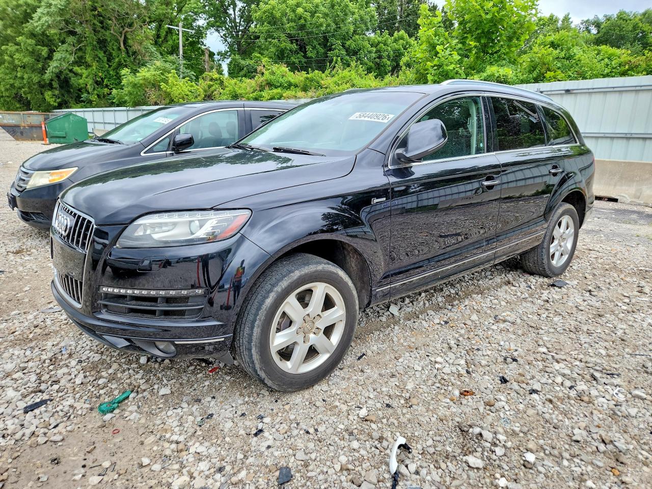 2015 Audi Q7 Premium Plus Black vin: WA1LGAFE1FD001221
