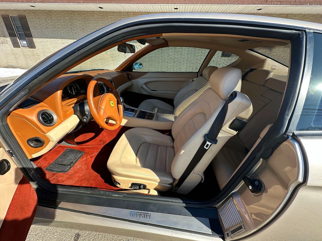 2000 Ferrari 456 Mgta Gold vin: ZFFWP50A8Y0118547