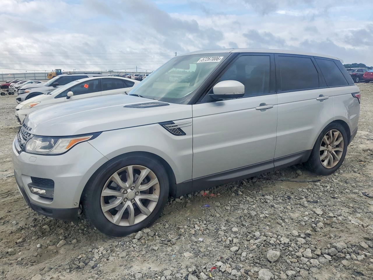 2014 Land Rover Range Rover Sport Hse Silver vin: SALWR2WF1EA356278