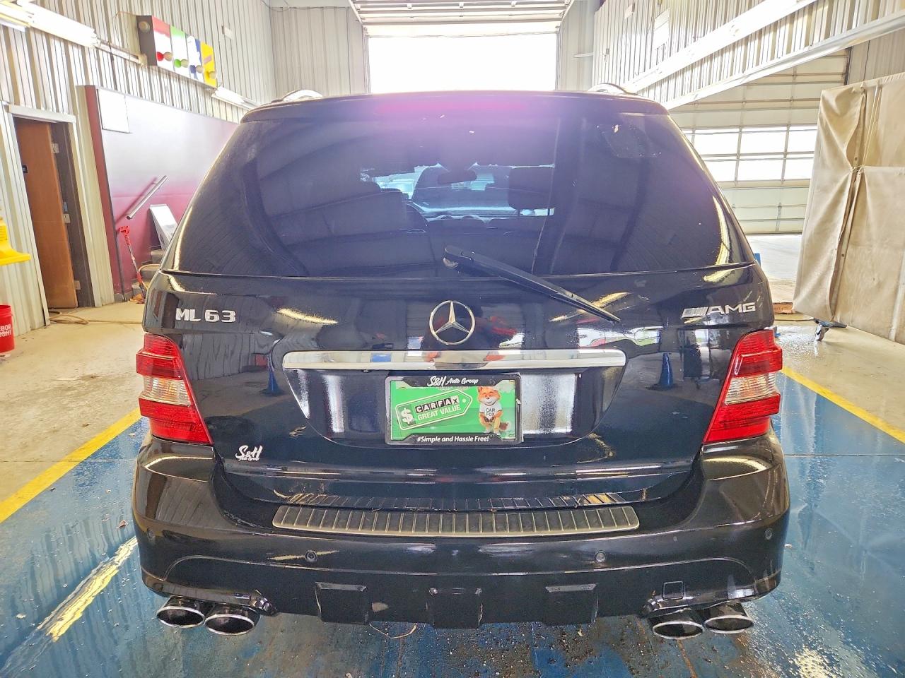 2007 Mercedes-benz Ml 63 Amg Черный vin: 4JGBB77E17A199878