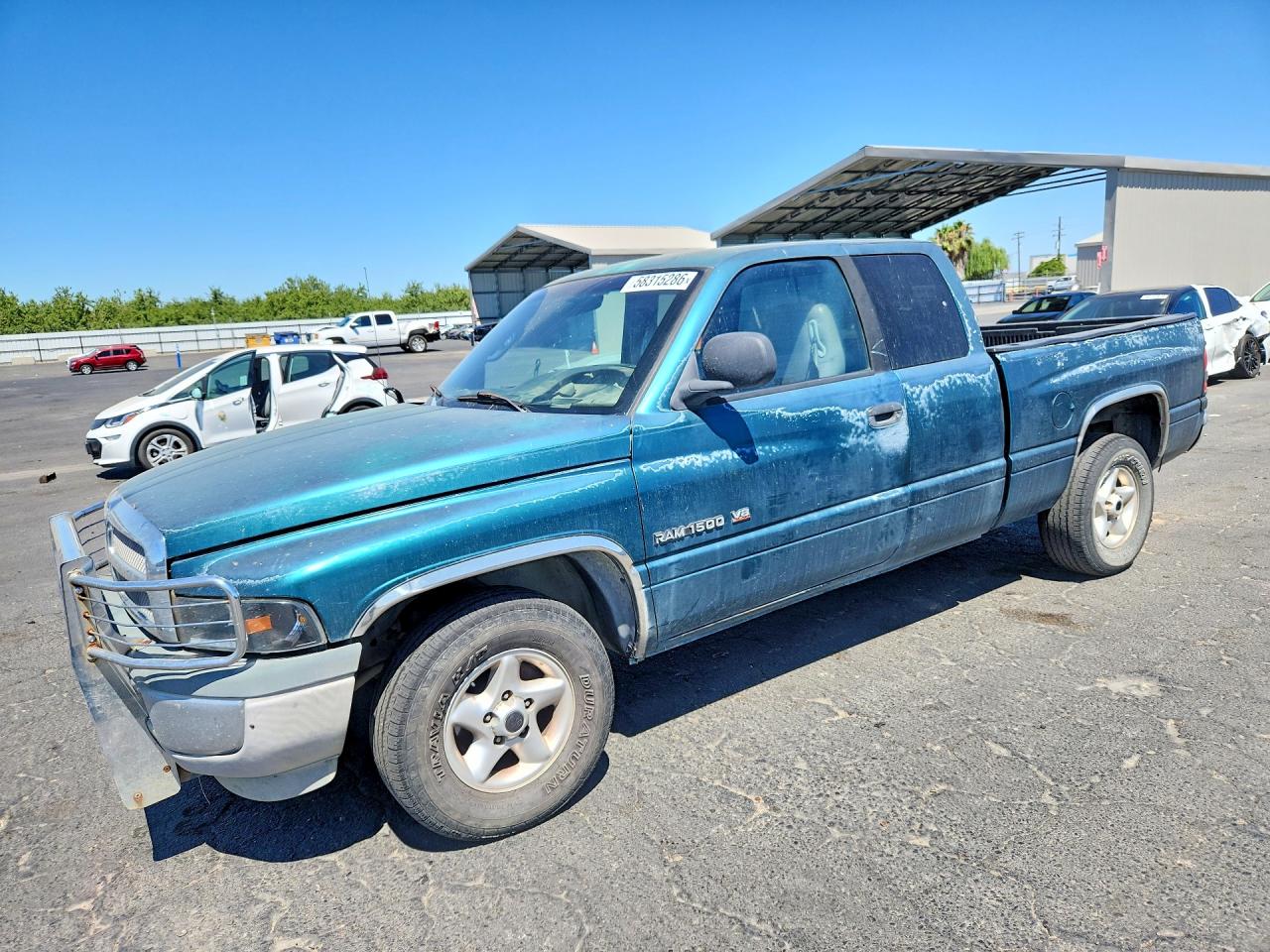 1999 Dodge Ram 1500 Green vin: 3B7HC12Y2XG195186