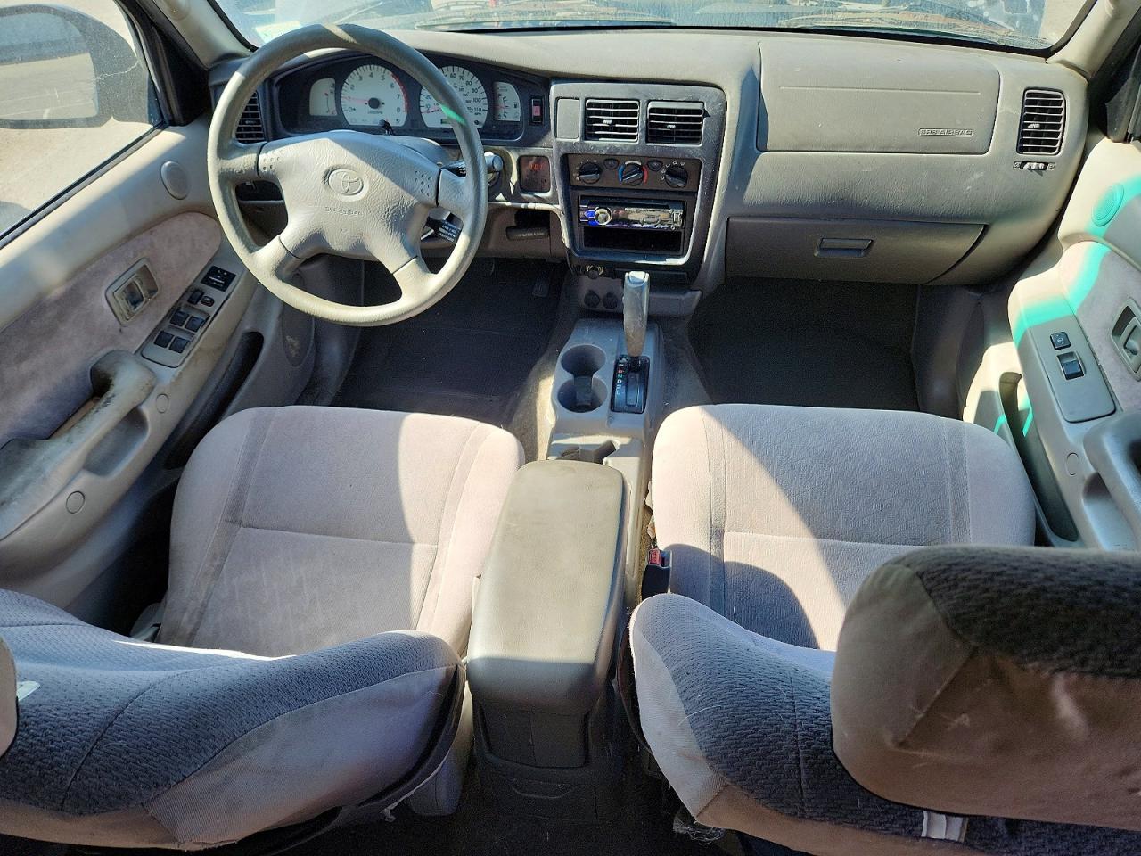 2002 Toyota Tacoma Double Cab Prerunner Черный vin: 5TEGN92N72Z107370