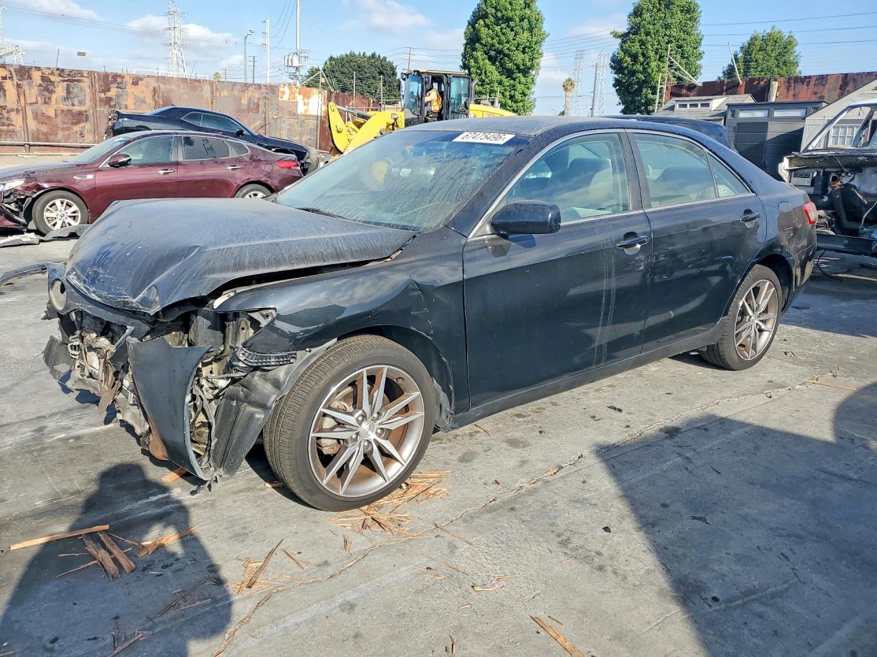 2010 Toyota Camry Le Black vin: 4T1BF3EK4AU547314