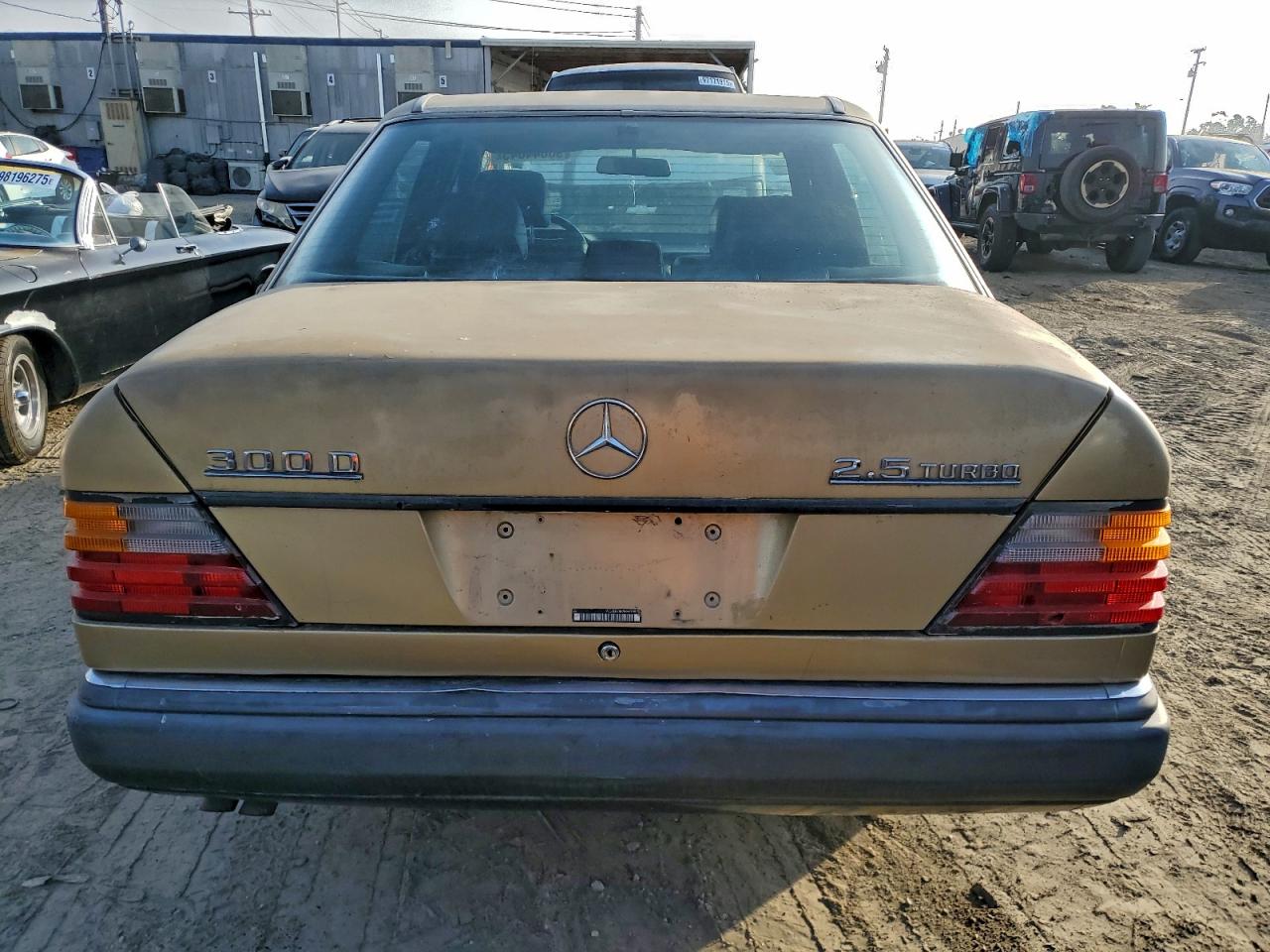 1991 Mercedes-benz 300 D Gold vin: WDBEB28E2MB393830