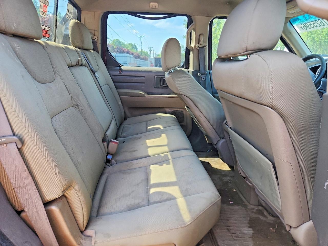 2008 Honda Ridgeline Rt Burgundy vin: 2HJYK16238H518067