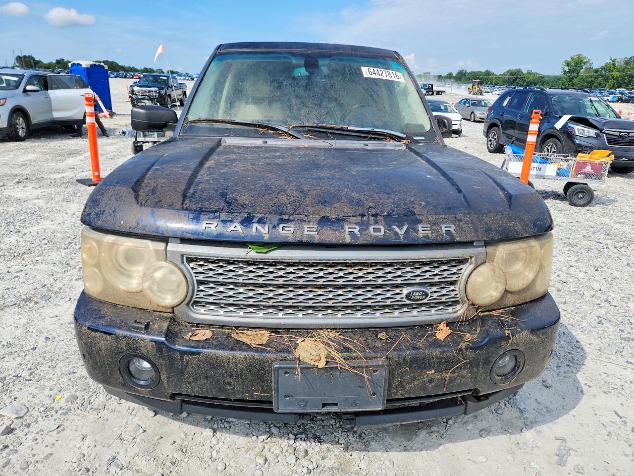 2008 Land Rover Range Rover Supercharged Blue vin: SALMF13468A271597