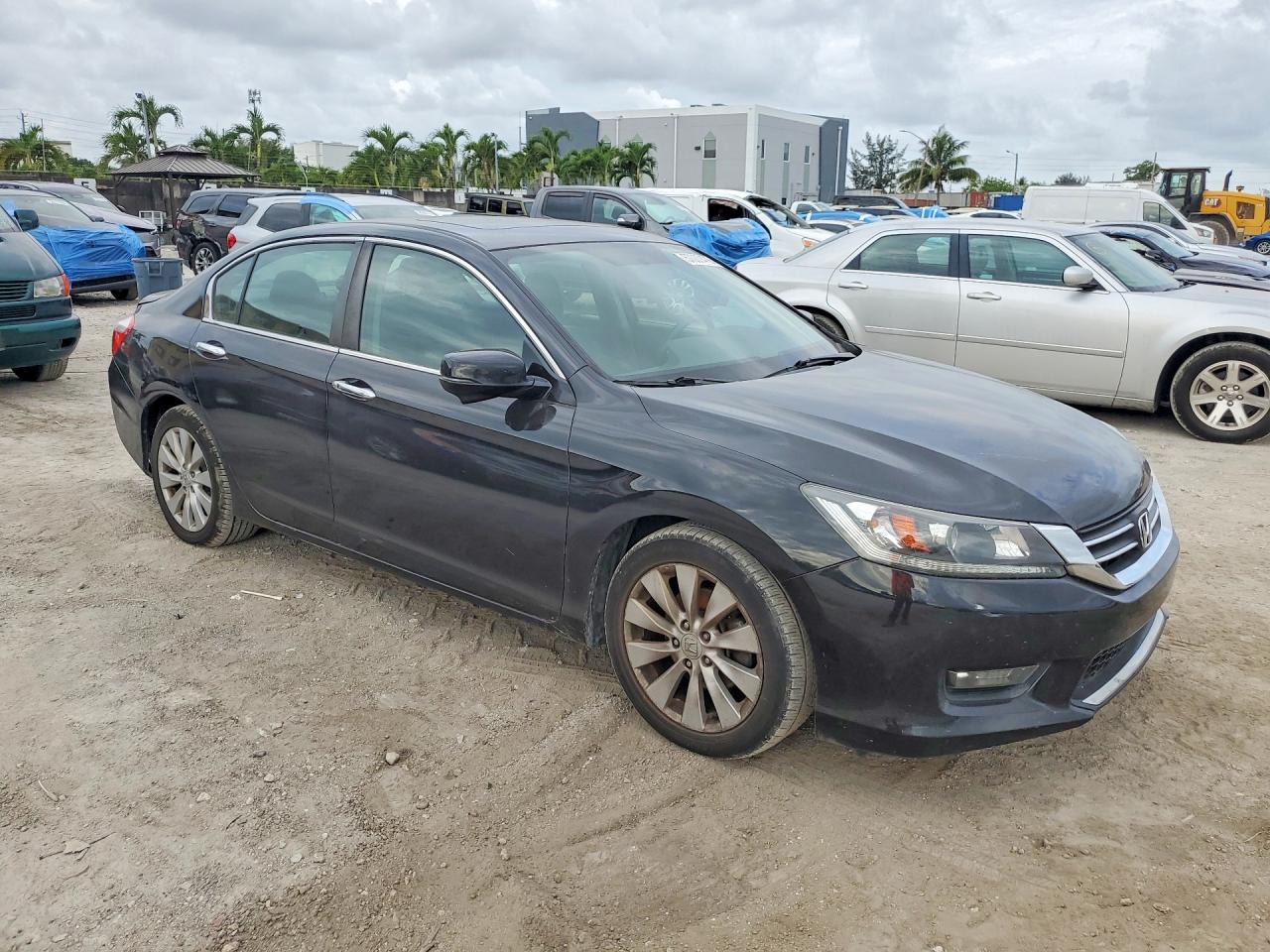 2014 Honda Accord Ex Black vin: 1HGCR2F70EA037460