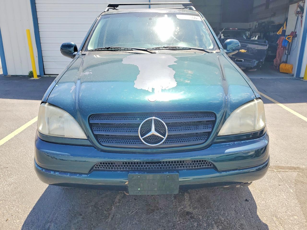 1999 Mercedes-benz Ml 430 Green vin: 4JGAB72E6XA067394