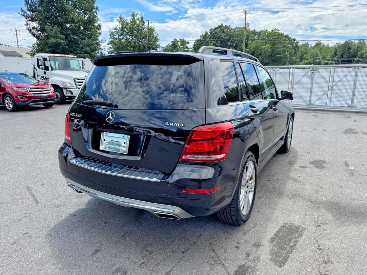 2014 Mercedes-benz Glk 350 4matic Black vin: WDCGG8JB4EG265442