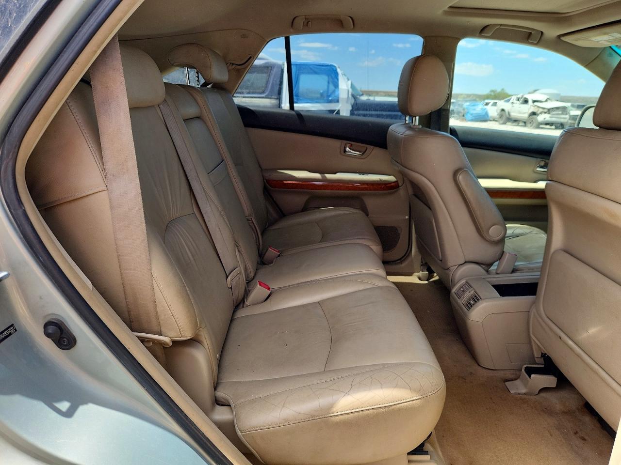 2008 Lexus Rx 400h Silver vin: JTJHW31U182070317