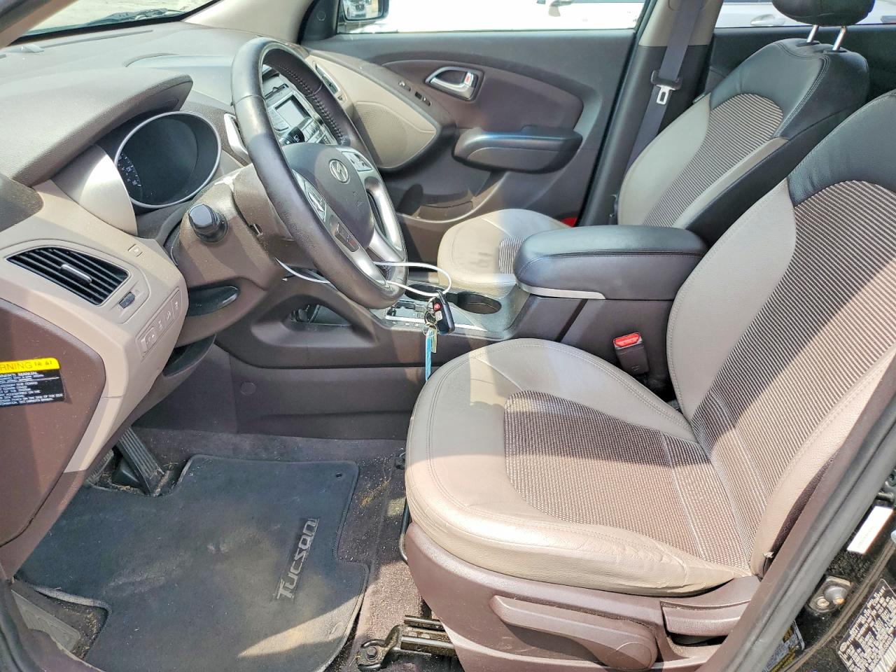 2013 Hyundai Tucson Gls Black vin: KM8JUCAC2DU584057