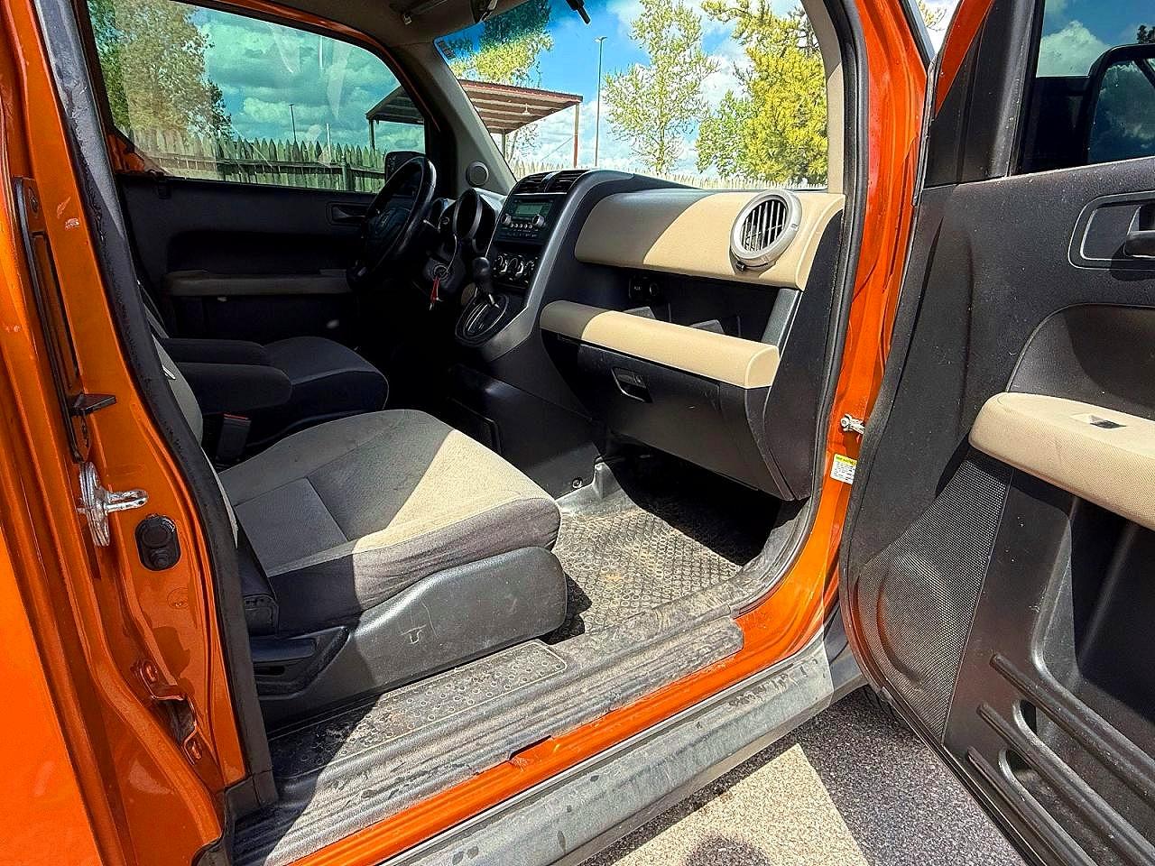 2007 Honda Element Ex Orange vin: 5J6YH287X7L000602