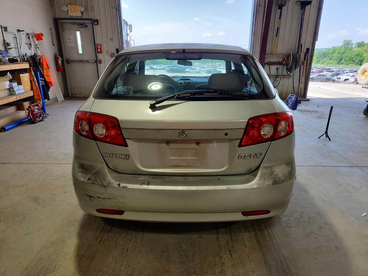 2008 Suzuki Reno Base Silver vin: KL5JD66Z08K829223