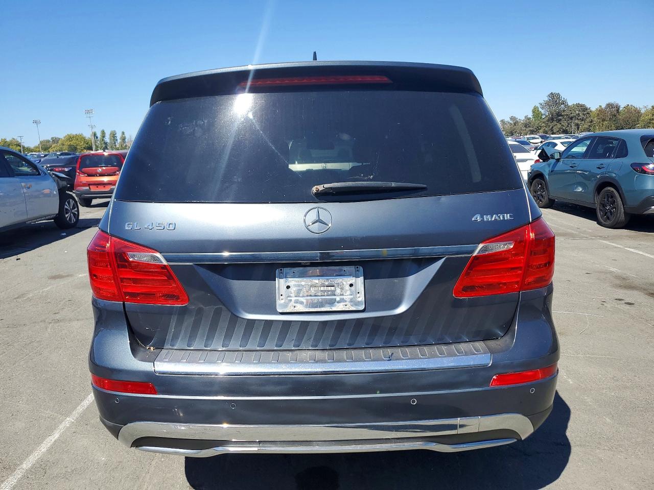2013 Mercedes-benz Gl 450 4matic Gray vin: 4JGDF7CE0DA221173