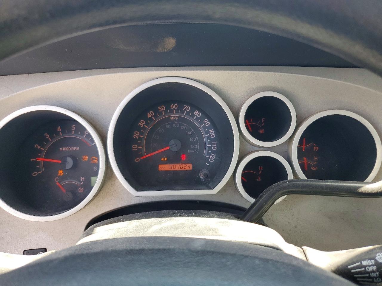 2008 Toyota Tundra Grade Синий vin: 5TBBV54108S513292