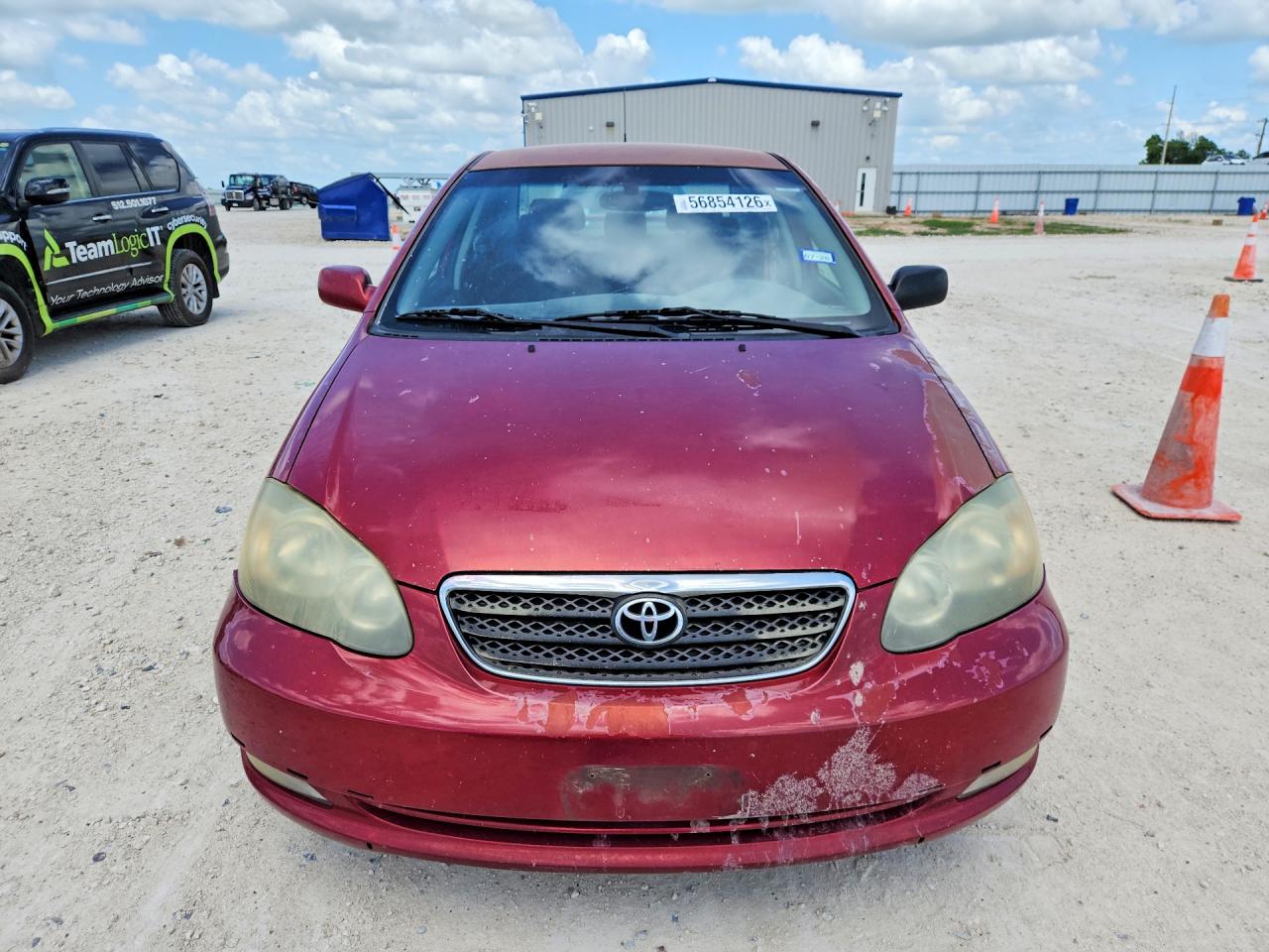 2007 Toyota Corolla S Красный vin: 1NXBR32E47Z812649