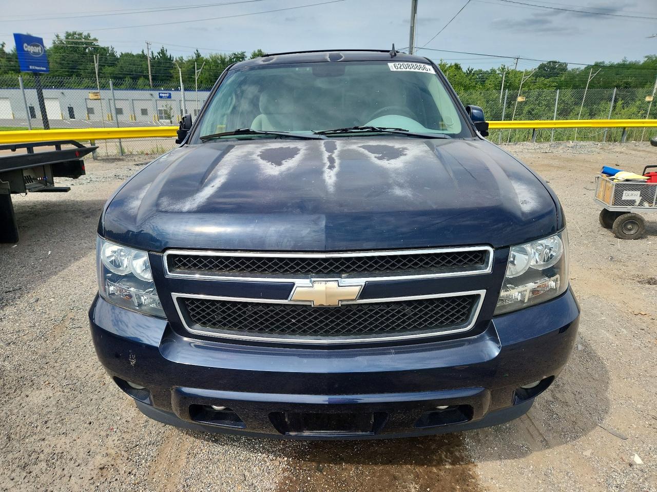 2008 Chevrolet Tahoe K1500 Blue vin: 1GNFK13028J220968