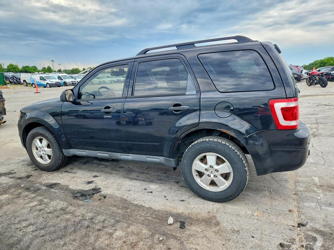 2012 Ford Escape Xlt Black vin: 1FMCU9DG5CKC55454