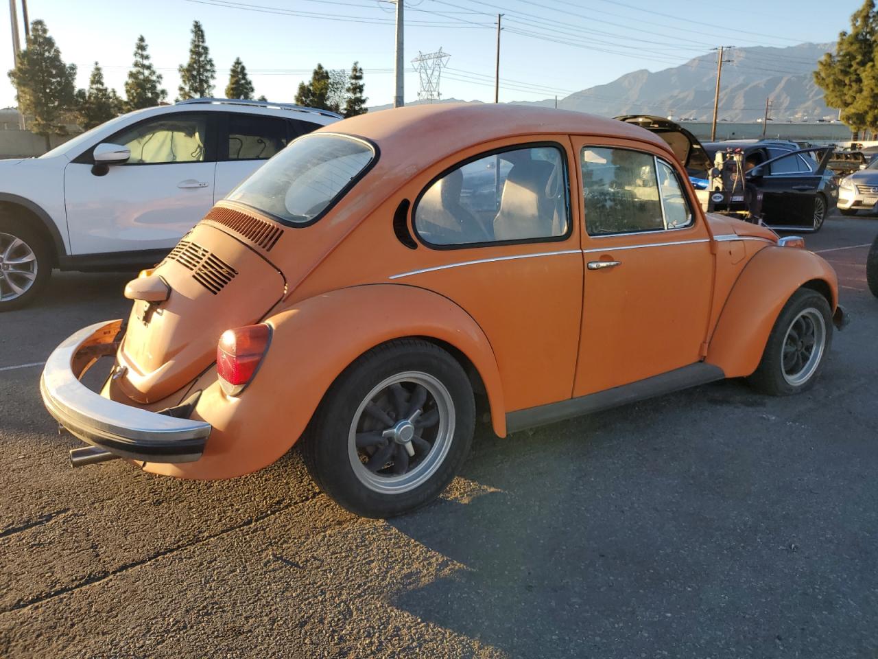 1974 Volkswagen Beetle Orange vin: 1342101235