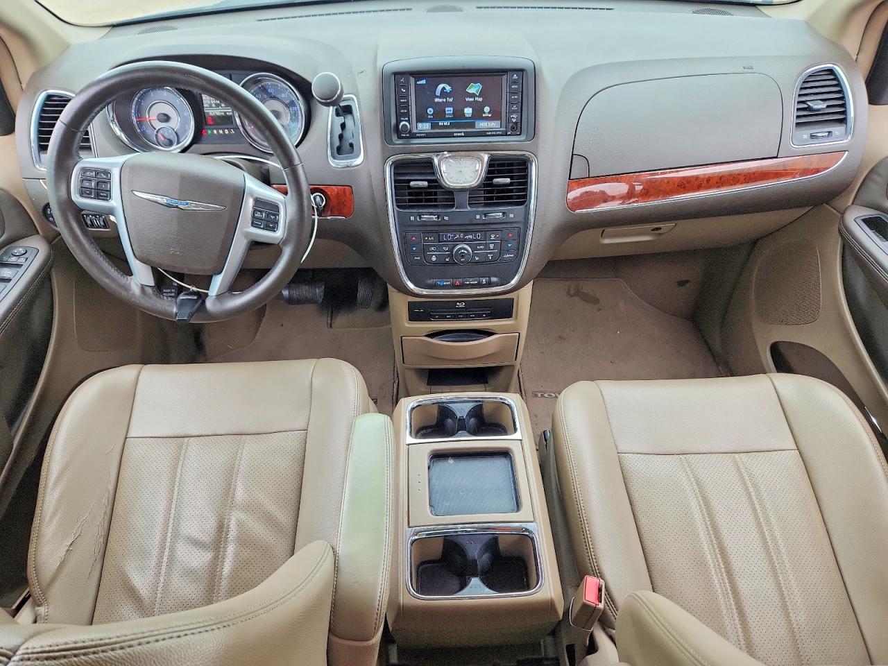 2013 Chrysler Town & Country Touring L Black vin: 2C4RC1CG6DR806014