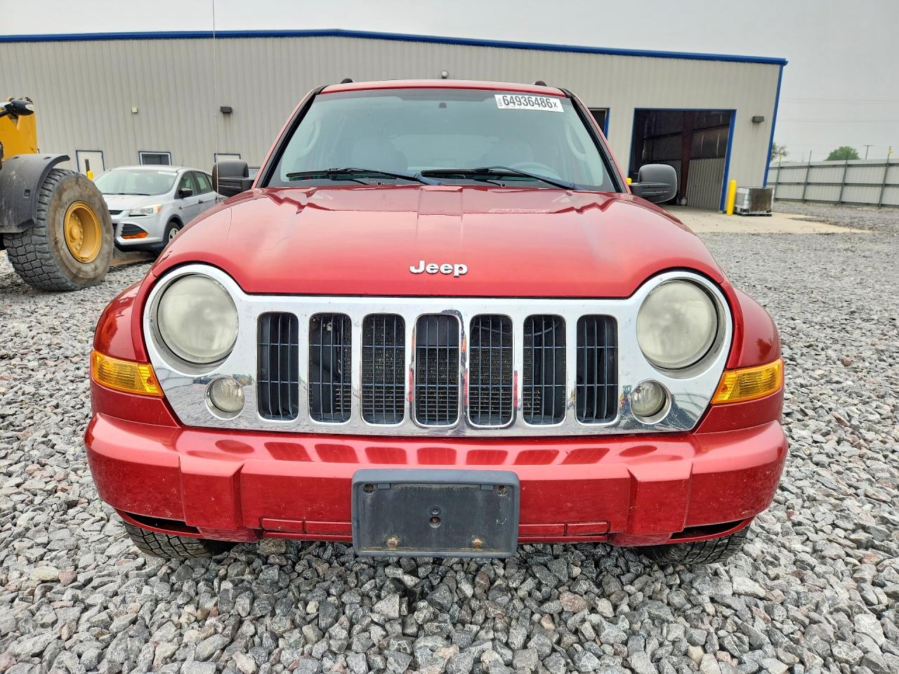 2006 Jeep Liberty Limited Red vin: 1J4GL58K46W286847