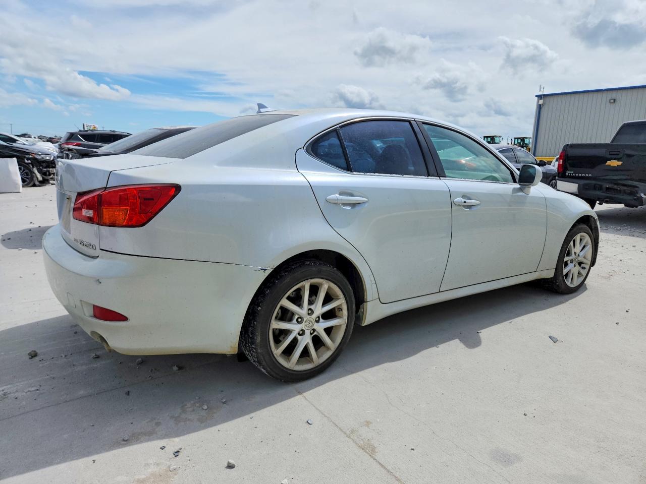 2008 Lexus Is 250 White vin: JTHCK262185016359