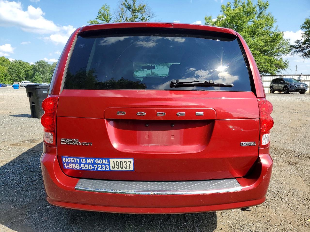 2014 Dodge Grand Caravan Se Burgundy vin: 2C4RDGBG8ER114128