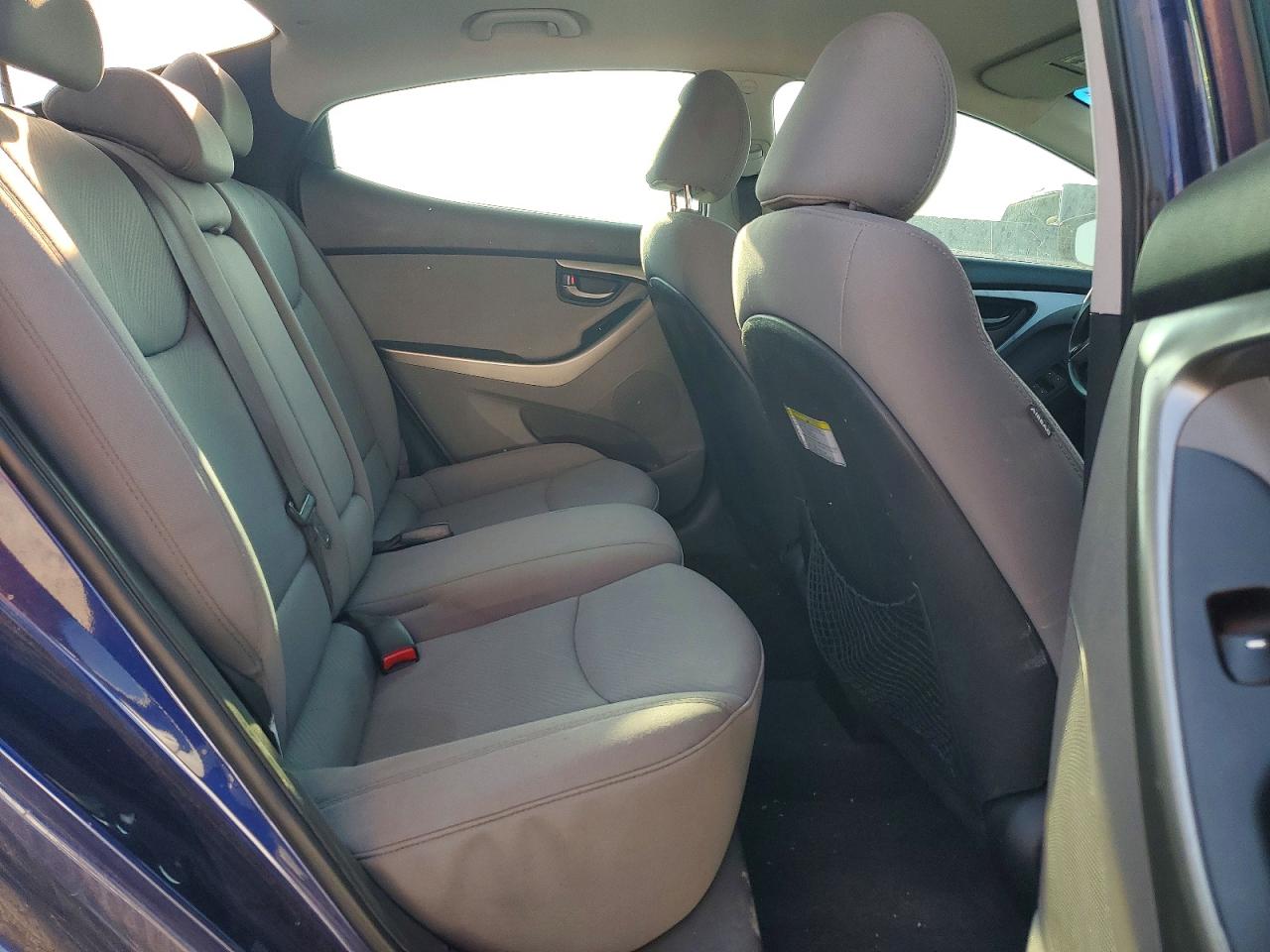 2013 Hyundai Elantra Gls Blue vin: 5NPDH4AE0DH436366