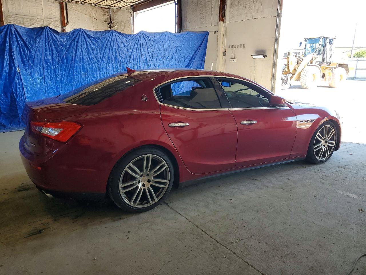 2015 Maserati Ghibli S Red vin: ZAM57RTA0F1146200
