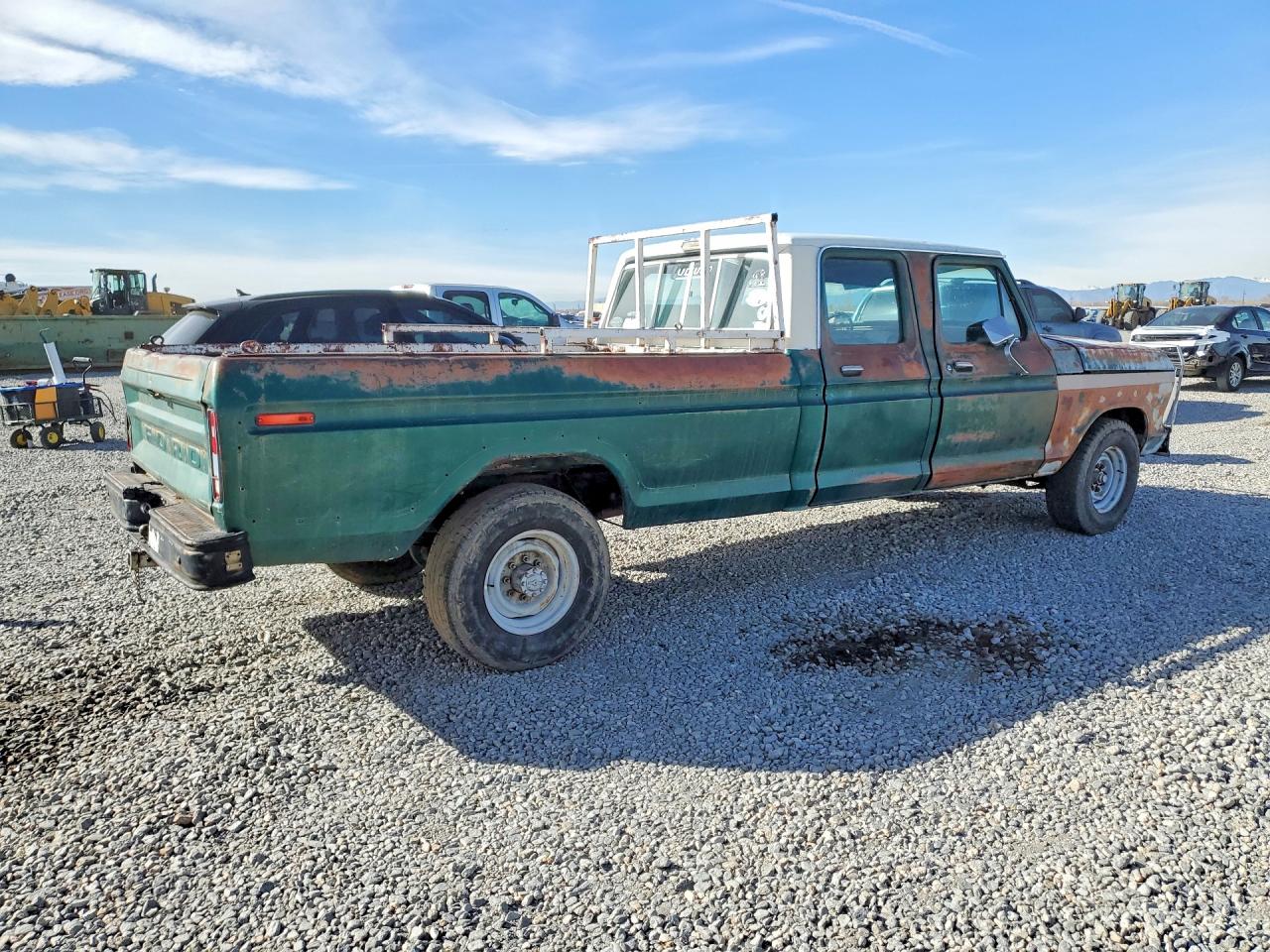 1977 Ford F350 Green vin: F35JCY23119