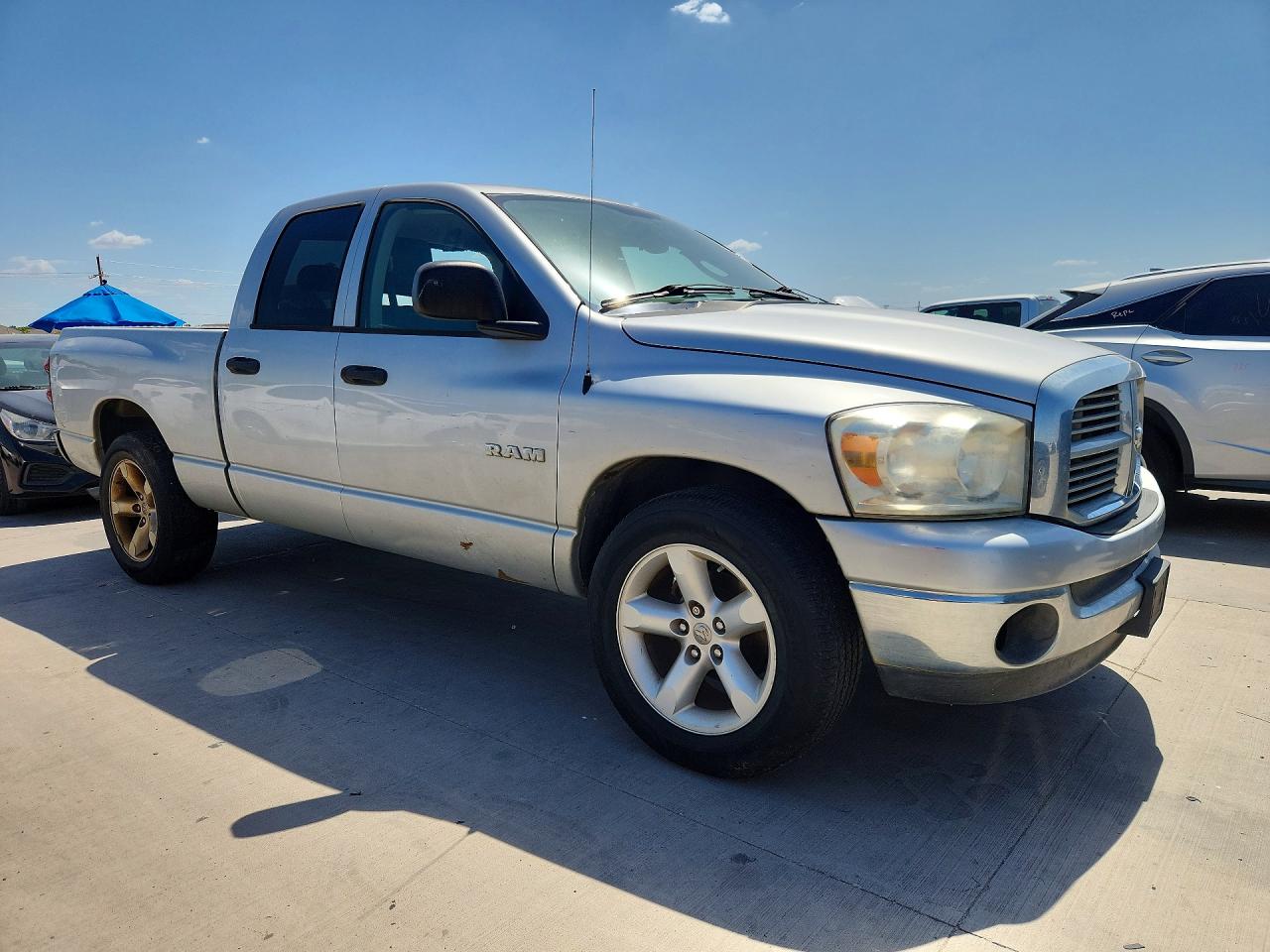 2008 Dodge Ram 1500 St Silver vin: 1D7HA18N28J126779