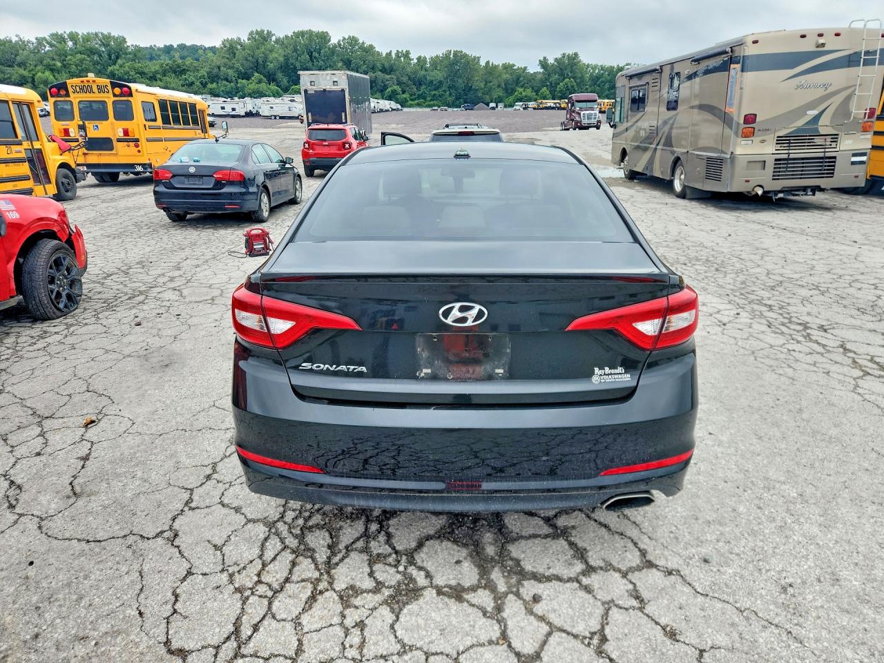 2015 Hyundai Sonata Se Black vin: 5NPE24AF0FH068529
