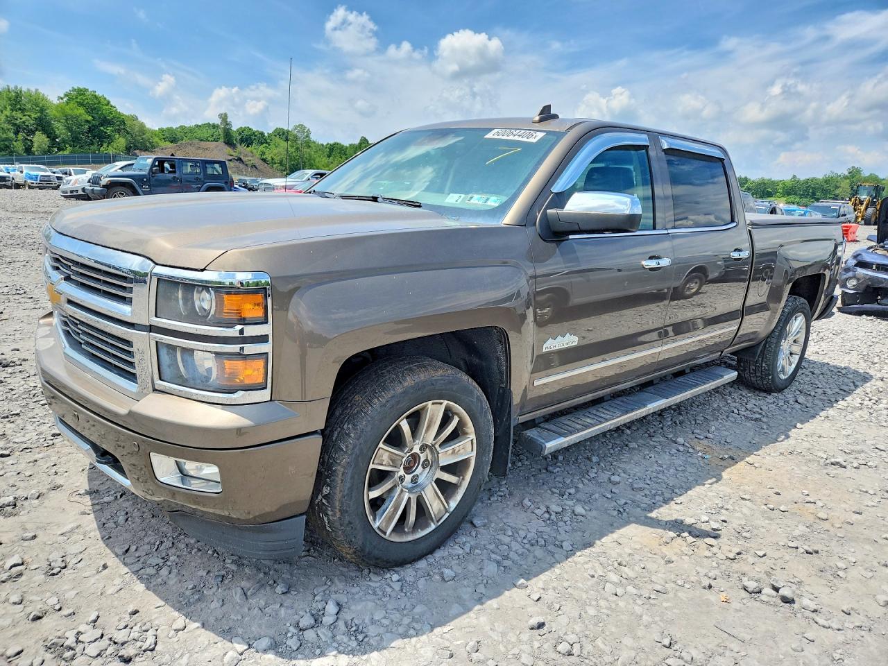 2015 Chevrolet Silverado K1500 High Country Brown vin: 3GCUKTEC4FG103135