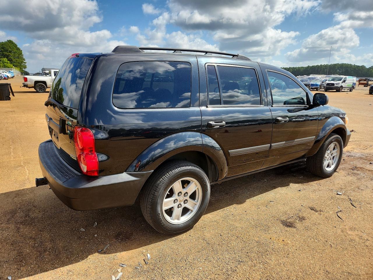 2008 Dodge Durango Sxt Black vin: 1D8HD38N88F159884