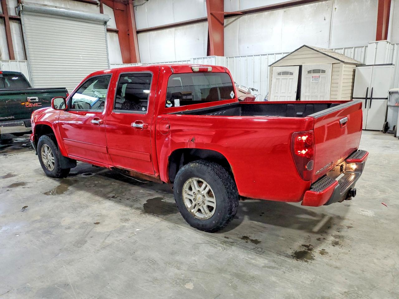 2012 Chevrolet Colorado Lt Red vin: 1GCHTCFEXC8143025