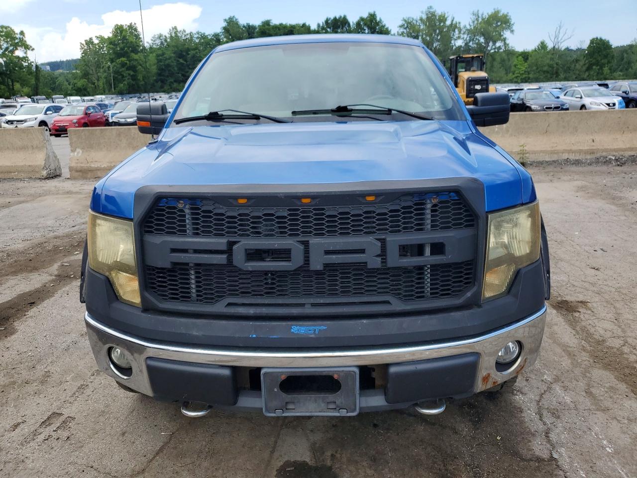 2011 Ford F150 Super Cab Blue vin: 1FTFX1EF1BFA16412