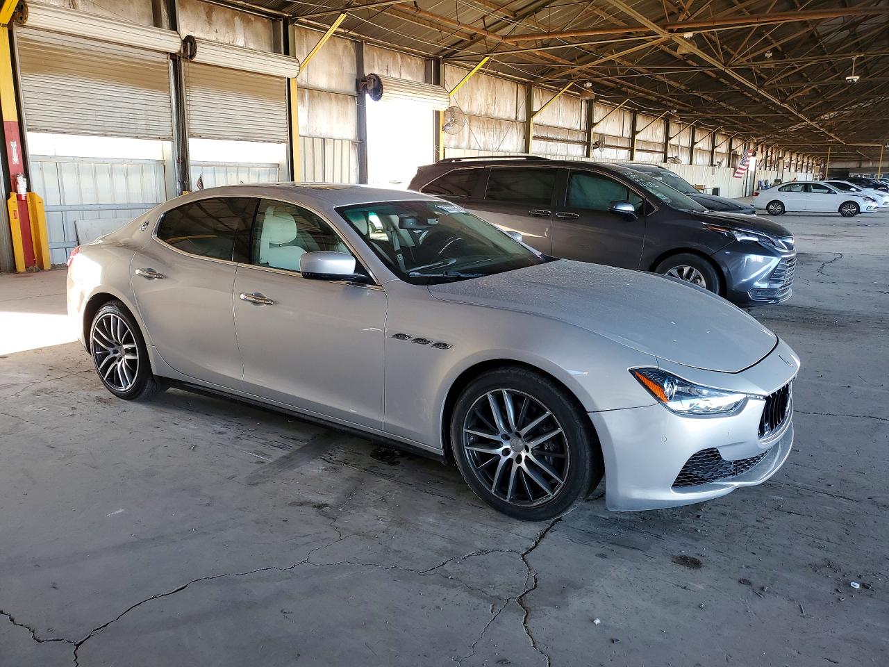 2015 Maserati Ghibli S Gray vin: ZAM57RTA6F1154222