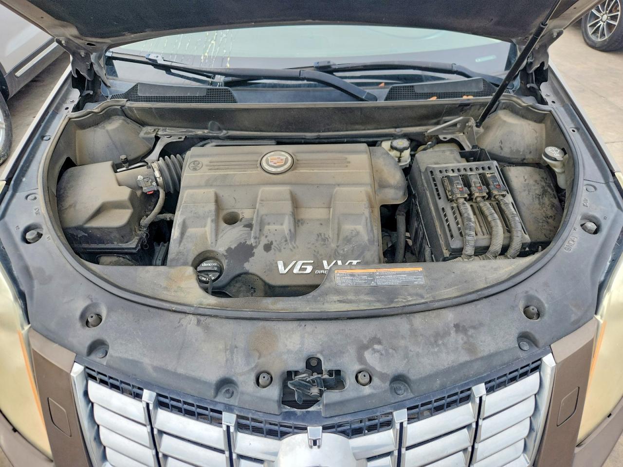 2014 Cadillac Srx Performance Collection Brown vin: 3GYFNCE3XES678068